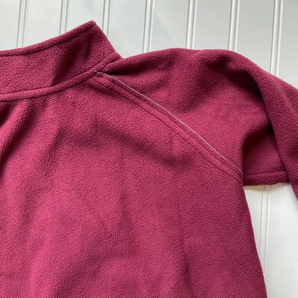 •Carter’s• maroon zip fleece